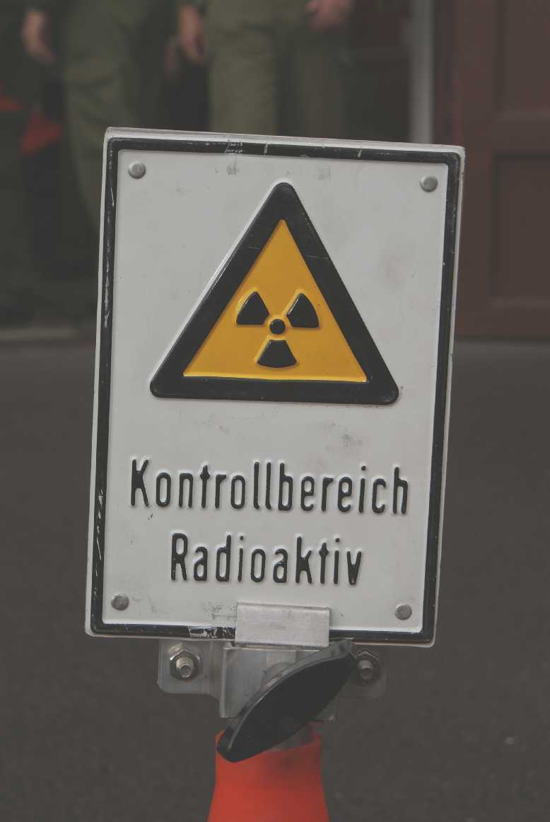 Schild Kontrollbereich